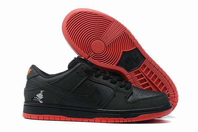 Cheap Nike Dunk Sb Men's Shoes Black Red-34 - Click Image to Close